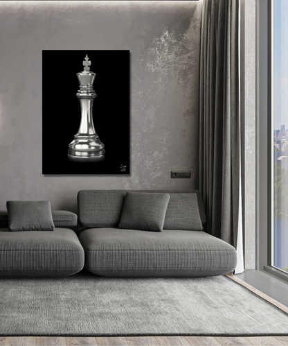 Chess King Silver