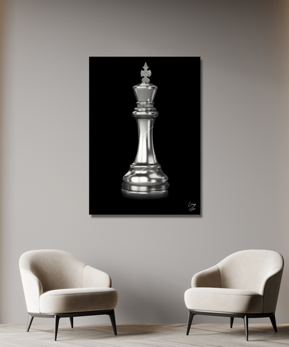Chess King Silver